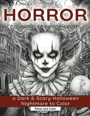 Horror Coloring Book for Adults 1