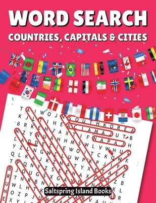 bokomslag WORD SEARH countries, capitals & cities