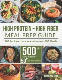 bokomslag High-Protein High-Fiber Meal Prep Guide