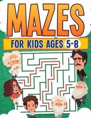 Mazes For Kids Ages 5-8 | Kids Activity Book | Challenging Maze Book For All Levels| Large Print | Great Gift | Paperback 1