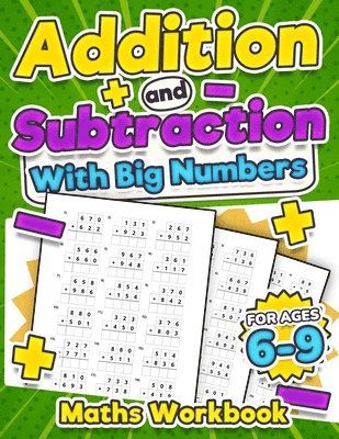 KRC Print House - Addition and Subtraction Maths Workbook | Kids Ages 5-8 | Adding and Subtracting | 110 Timed Maths Test Drills| Kindergarten, Grade 1, 2 and 3 | Year 1, 2,3 and 4 | KS2 | Large Print | Paperback, Häftad