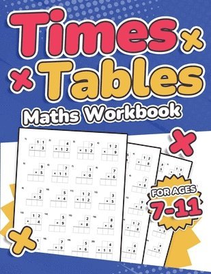 RR Publishing, Rr Publishing - Times Tables Maths Workbook | Kids Ages 7-11 | Multiplication Activity Book | 100 Times Maths Test Drills | Grade 2, 3, 4, 5,and 6 | Year 2, 3, 4, 5, 6| KS2 | Large Print | Paperback, Häftad