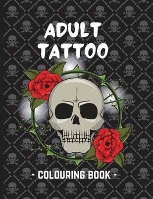 bokomslag Adult Tattoo Colouring Book