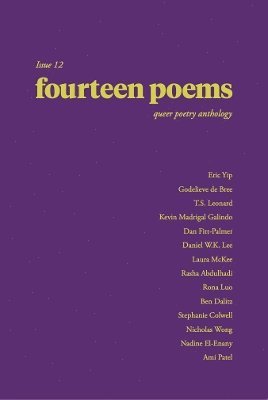 fourteen poems Issue 12: a queer poetry anthology 1