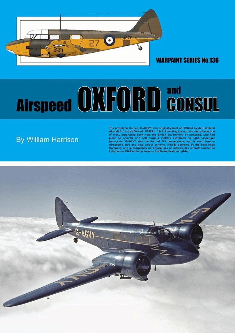 William Henderson - Airspeed OXFORD and Consul, Häftad