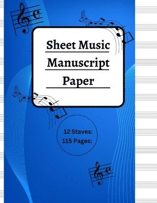 bokomslag Music Manuscript Paper