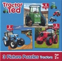 bokomslag Tractor Ted 3 Picture Puzzles Tractors