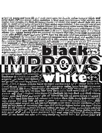bokomslag IMPROVS in black & white