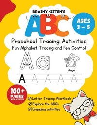 bokomslag Brainy Kitten's ABC Preschool Trace Book Ages 3-5