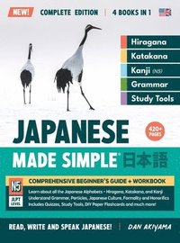 bokomslag Learning Japanese, Made Simple Beginner's Guide + Integrated Workbook Complete Series Edition (4 Books in 1)