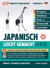 bokomslag Japanisch, leicht gemacht! Ein Lehrbuch und integriertes Arbeitsbuch fr Anfnger Lernen Sie Japanisch lesen, schreiben und sprechen
