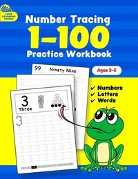 bokomslag Number Tracing Book for Preschoolers and Kids