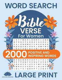 bokomslag Word Search Bible Verse for Women (Large Print)