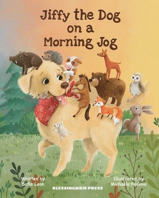 Jiffy the Dog on a Morning Jog 1