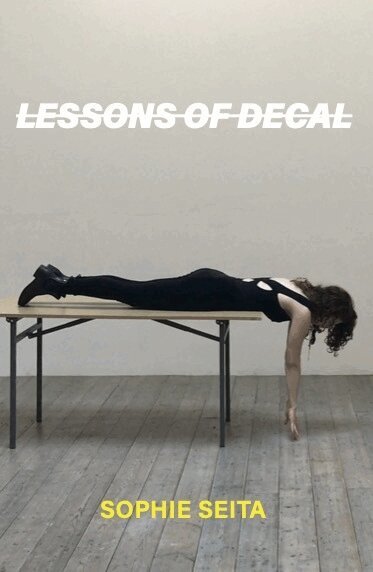 Sophie Seita - Lessons of Decal, Häftad