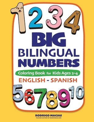 Rodrigo Macias - Big Bilingual Numbers, Häftad