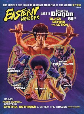 Easter Heroes Bruce Lee 50th Anniversary Black Behind the Action (Hardback Edition), Inbunden