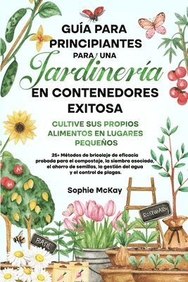 bokomslag Guía para principiantes sobre jardinería en contenedores