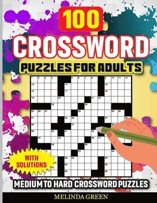 bokomslag 100 Crossword Puzzles For Adults