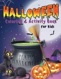 bokomslag Halloween Coloring & Activity Book for Kids