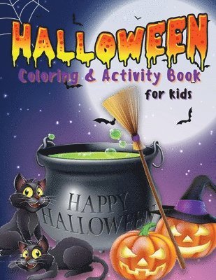 Halloween Coloring & Activity Book for Kids 1