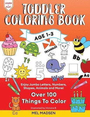 Toddler Coloring Book Age 1-3 1