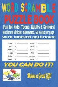 bokomslag Word Scramble Puzzle Book