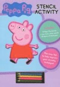 Peppa Pig Stencil Book