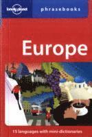 bokomslag Europe Phrasebook LP