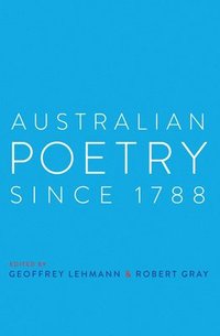 bokomslag Australian Poetry Since 1788