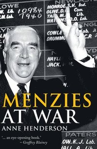 bokomslag Menzies at War
