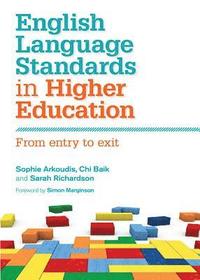 bokomslag English Language Standards in Higher Education
