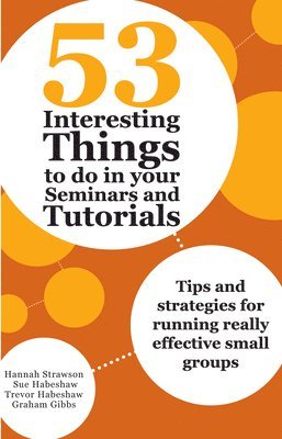 bokomslag 53 Interesting Things to do in your Seminars and Tutorials
