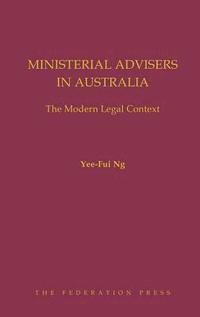 bokomslag Ministerial Advisers in Australia