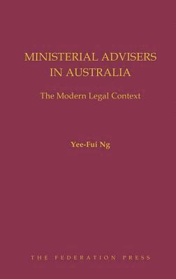 bokomslag Ministerial Advisers in Australia