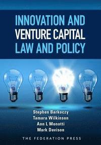 bokomslag Innovation and Venture Capital Law and Policy