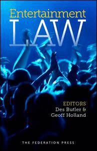Des Butler, Geoff Holland - Entertainment Law, Häftad