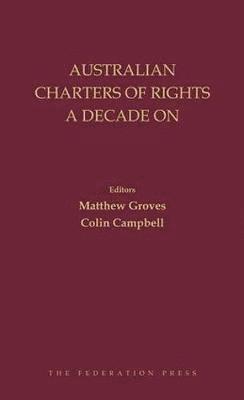 bokomslag Australian Charters of Rights A Decade On