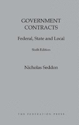 Nicholas Seddon - Government Contract, Inbunden