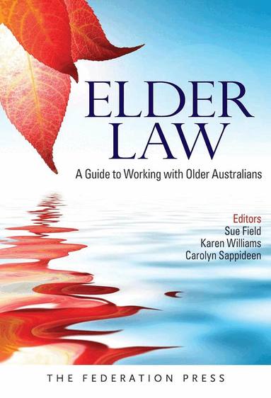 Sue Field, Karen Williams, Carolyn Sappideen - Elder Law, Häftad