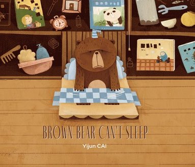 bokomslag Brown Bear Can't Sleep