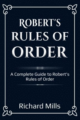 bokomslag Robert's Rules of Order