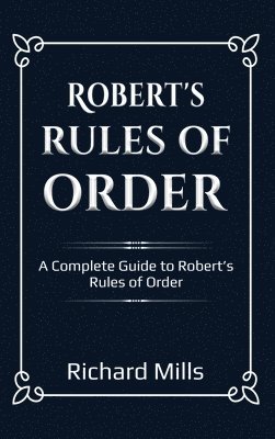 bokomslag Robert's Rules of Order