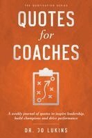 Jo Lukins - Quotes for Coaches, Häftad