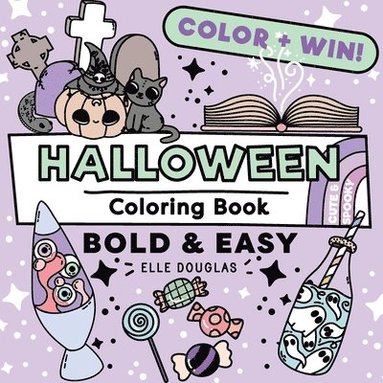 bokomslag Halloween Bold & Easy Coloring Book Cute & Spooky