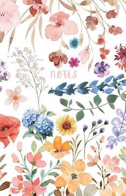 Colourful Floral Notebook 1