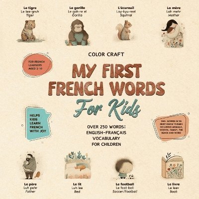 My First French Words Book For Kids 1