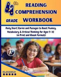 bokomslag 4th Grade Reading Comprehension Workbook
