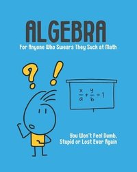 bokomslag Algebra - For Anyone Who Swears They Suck at Math: You Won't Feel Dumb, Stupid or Lost Ever Again