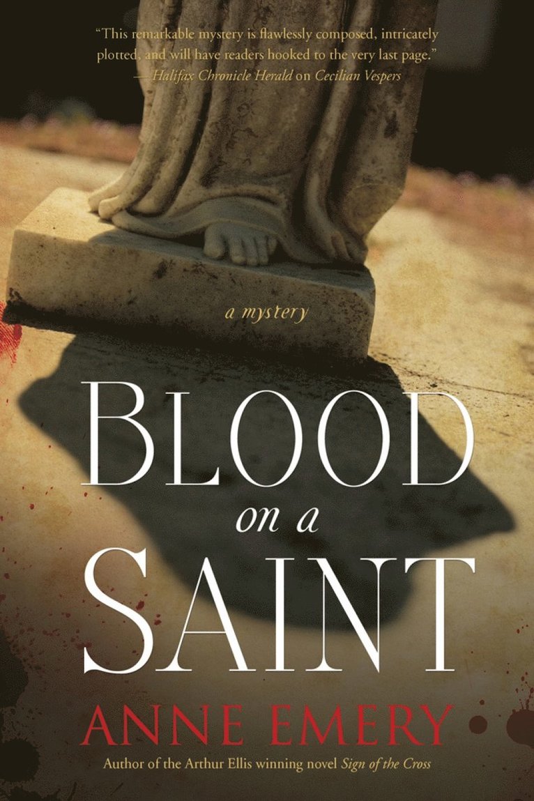 Anne Emery - Blood on a Saint, Häftad